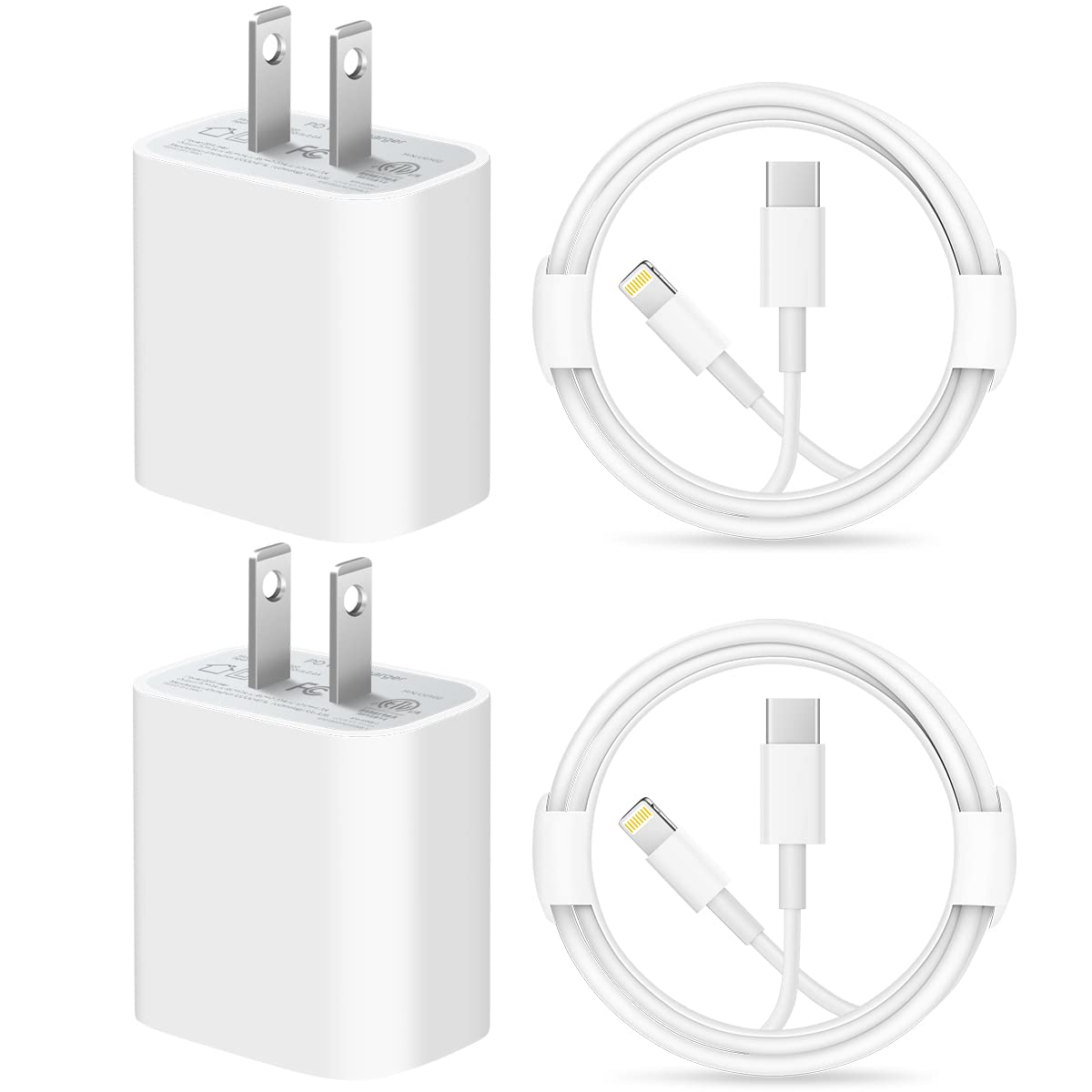 Apple 20W USB-C Power Adapter W/ USB Cable set (Premium Copy